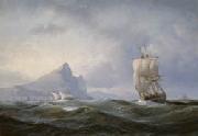 Anton Melbye, Anton Melbye Sailing ship off Gibraltar